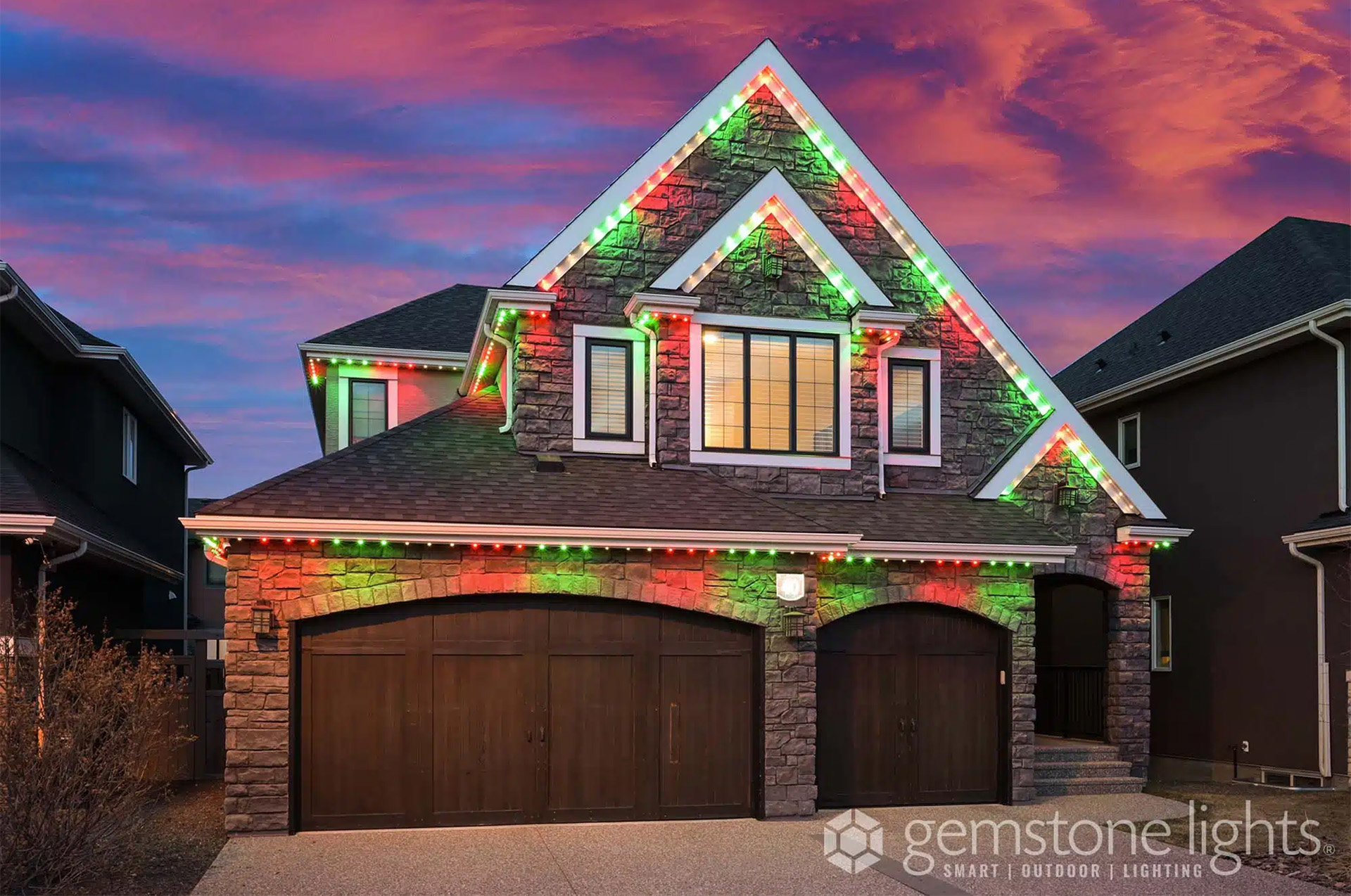 holiday track lighting