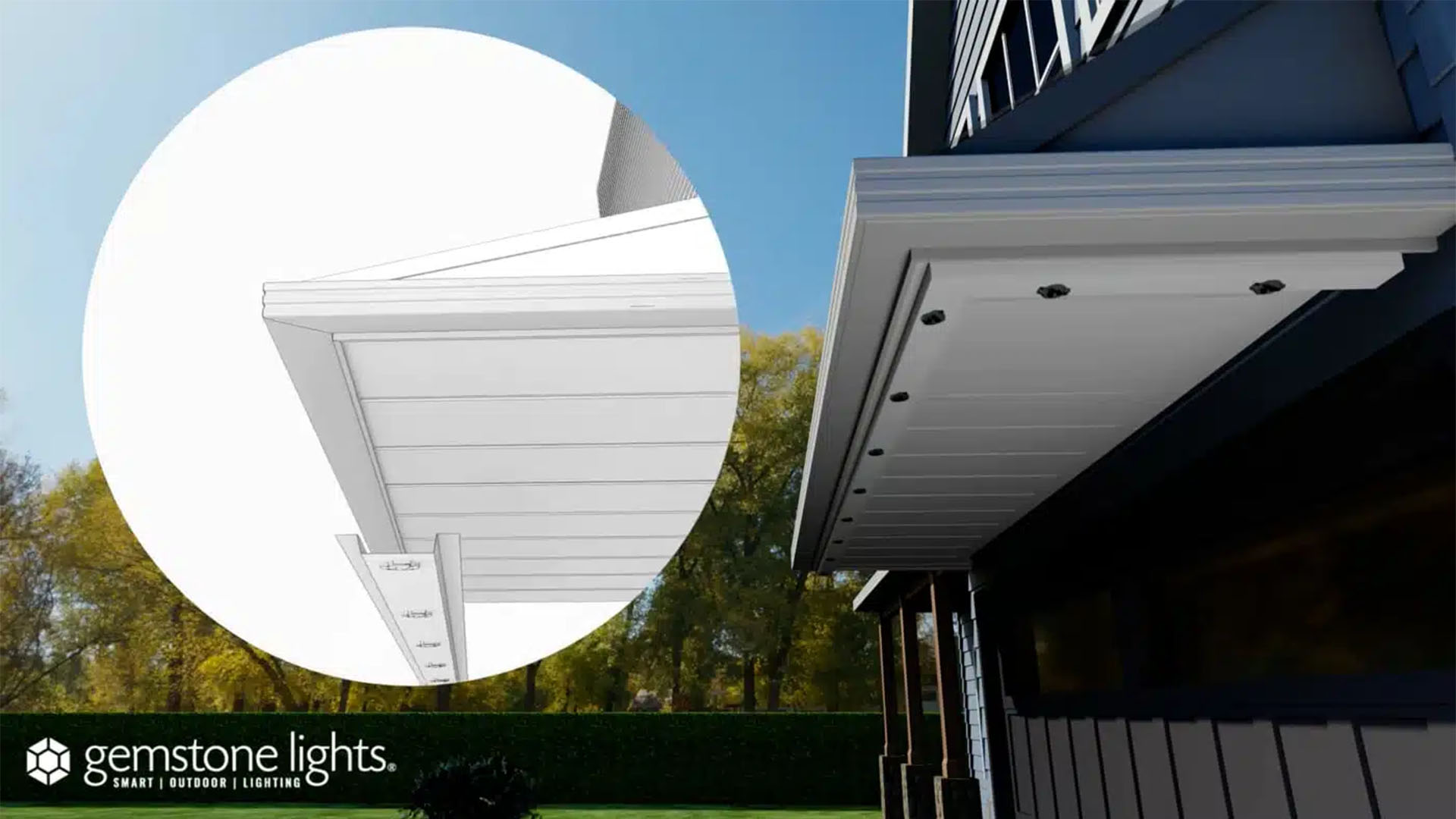 Gemstone Lights Install Process